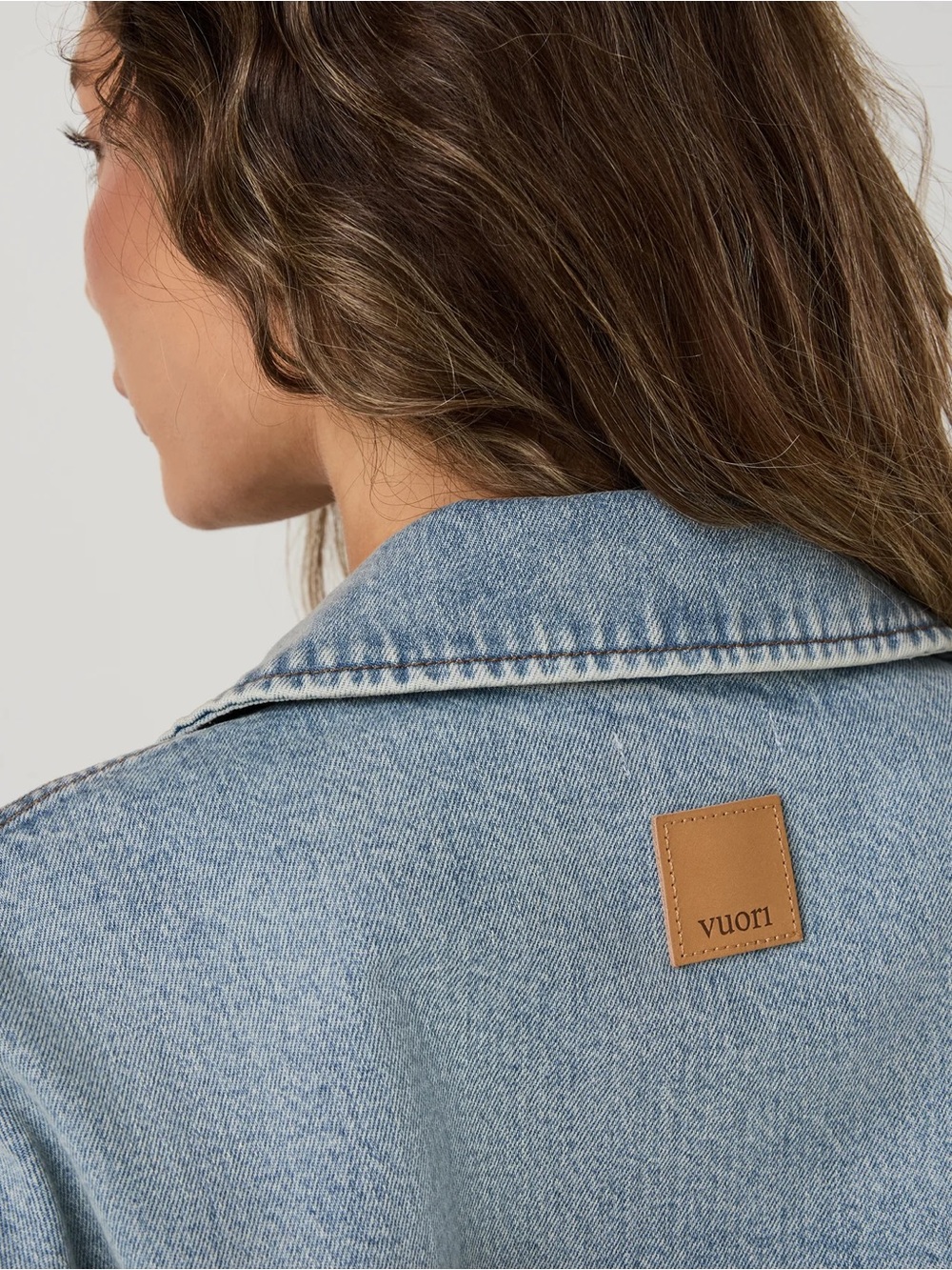 Vuori Vintage Oversized Denim Jacket - S - Picture 4 of 4